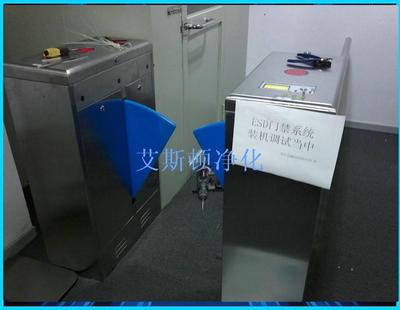 翼闸-立式直角翼闸智能数字显示连电脑防静电门禁